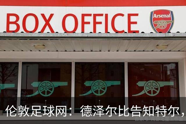 伦敦足球网：德泽尔比告知特尔，他下赛季将会得到重用